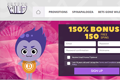 CryptoWild Casino Bonus Code 2019 - Exclusive No Deposit ...